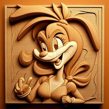 3D model st Penelope from Looney Tunes (STL)